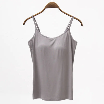 Sleeveless Five-Finger Padded Bra Top