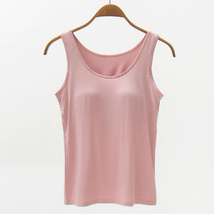 Sleeveless Five-Finger Padded Bra Top