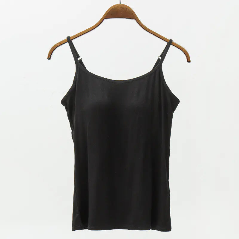 Sleeveless Five-Finger Padded Bra Top