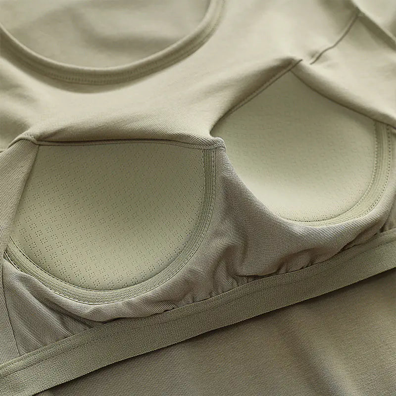 Essential Long Sleeved Top with Built-in Bra