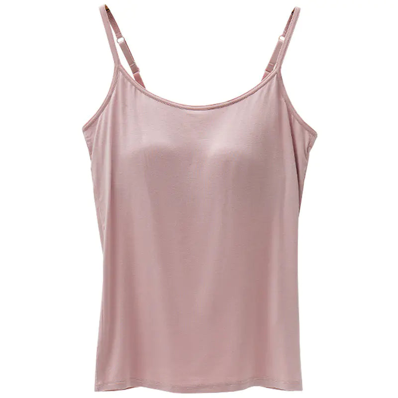 Sleeveless Five-Finger Padded Bra Top