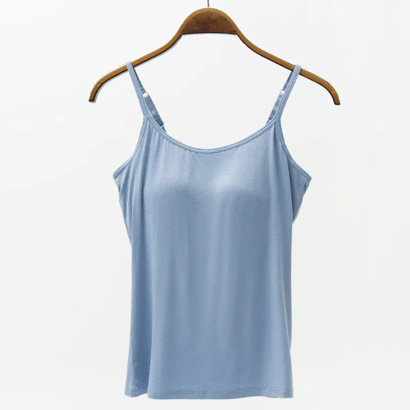 Sleeveless Five-Finger Padded Bra Top