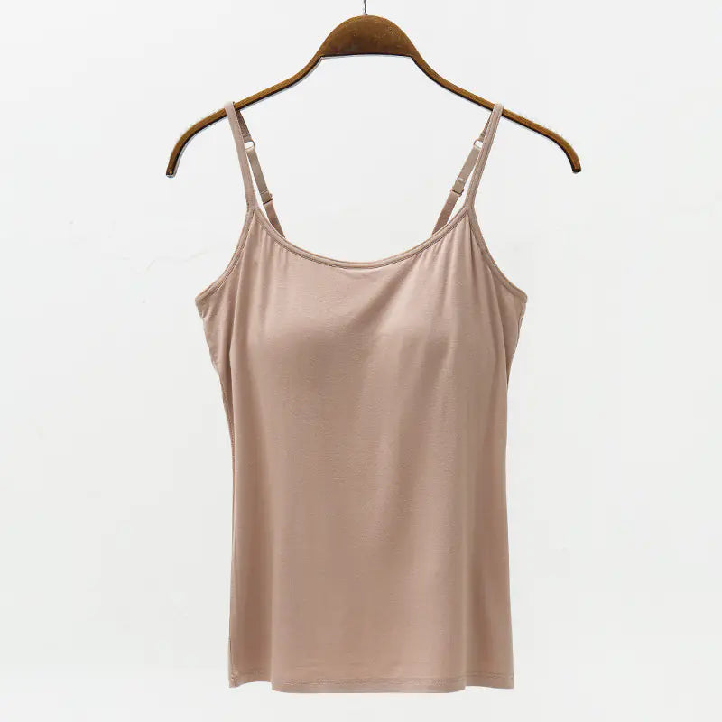Sleeveless Five-Finger Padded Bra Top