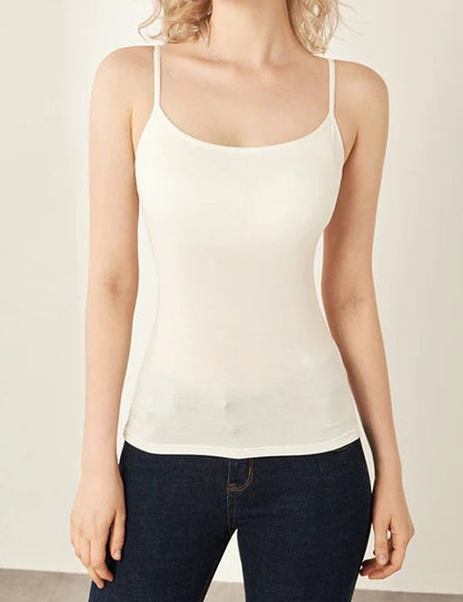 Soft Camisole Top with Built-In Bra